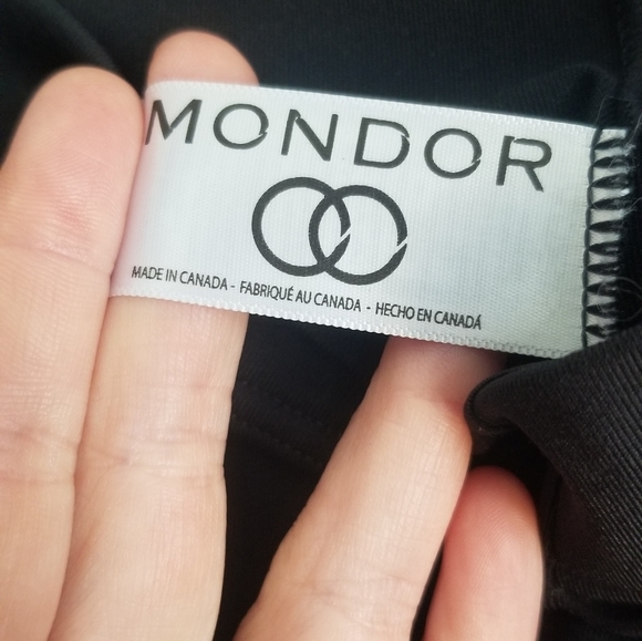 Mondor leggings Large black and white - Picture 3 of 6